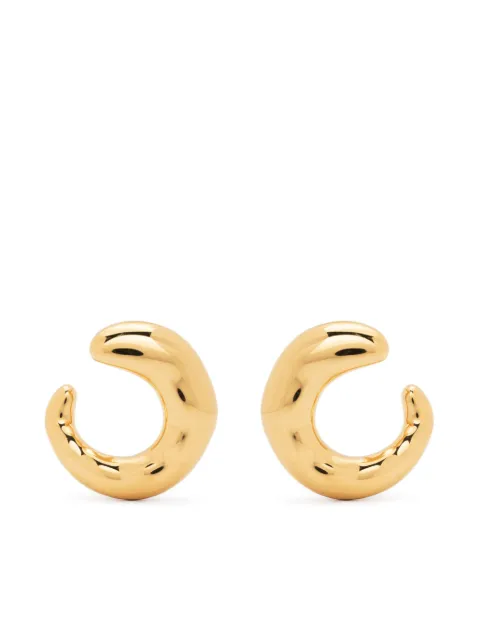 Missoma Organic Twisted small stud earrings Gold ORGE3NS