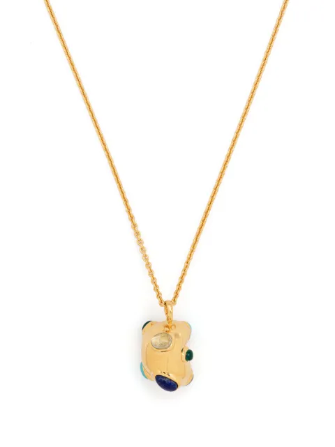 Missoma Nugget pendant necklace Gold ORGN4LPTQ