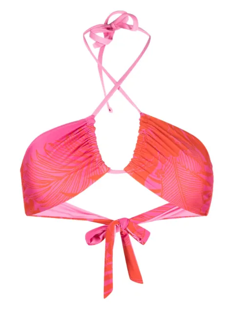 PINKO halterneck bikini top Pink 101072A0SGNA0