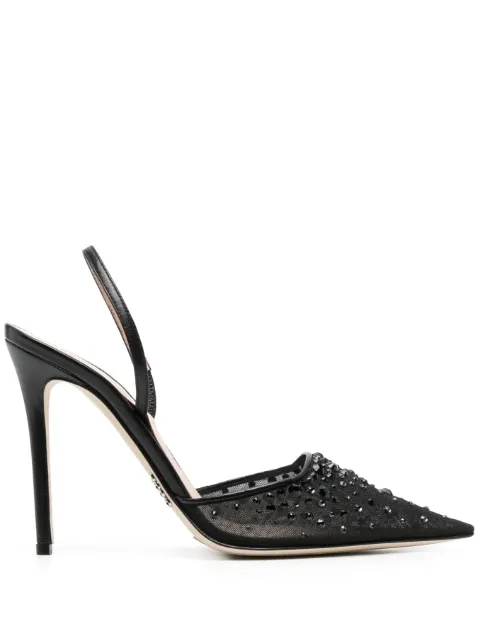 Rodo crystal-embellished pumps Black S0717892