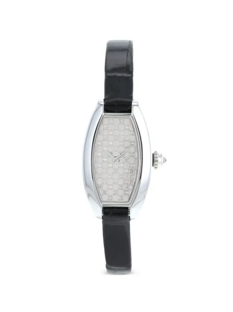 Cartier 2000 Mini Tonneau 27mm watch Silver 396327