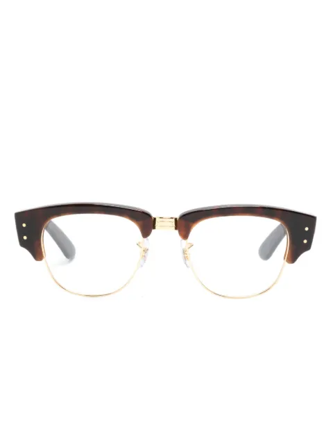 Ray-Ban Mega Clubmaster tortoiseshell-effect glasses Brown RX0316V