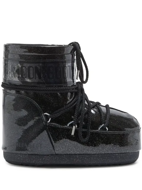 Moon Boot Icon Low Glitter boots Black 1409440