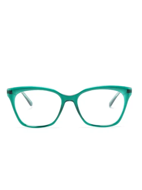 Karl Lagerfeld cat-eye frame glasses Green KL6108