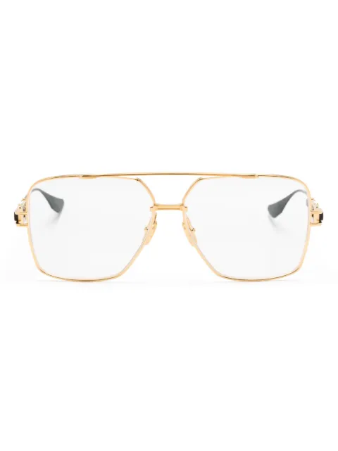 Dita Eyewear Grand-Emperik square-frame glasses Gold DTX159