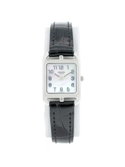 Hermès Pre-Owned 2000 Cape Cod 20mm watch White 395349