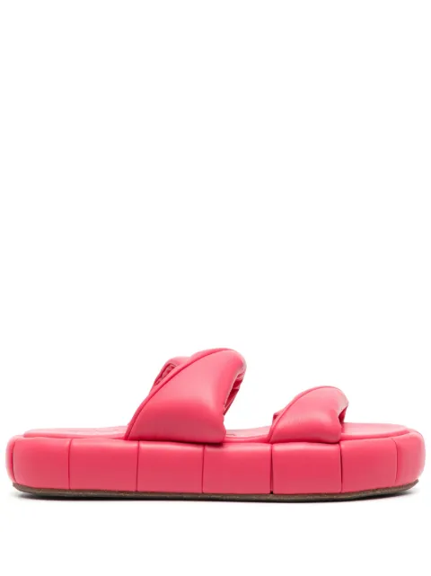 Themoirè Air platform slides Pink TMSS23PHN3