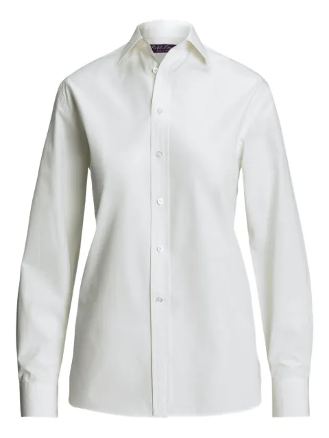 Ralph Lauren Collection long-sleeve cotton shirt White 290651263001