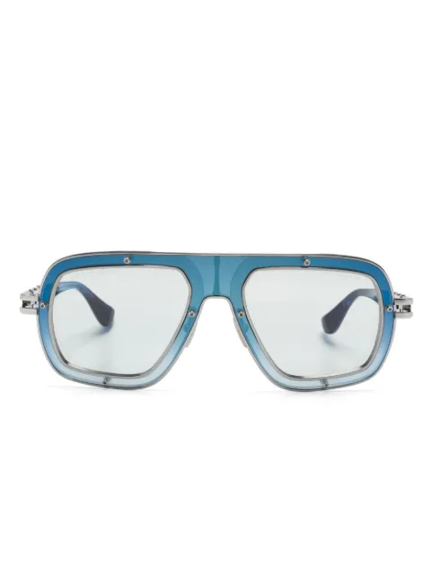 Dita Eyewear round-frame tinted sunglasses Silver DTS427A
