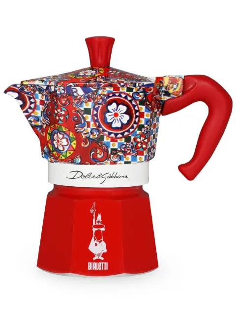 Dolce & Gabbana Moka medium expresso coffee maker Red TCCE14TCAEF
