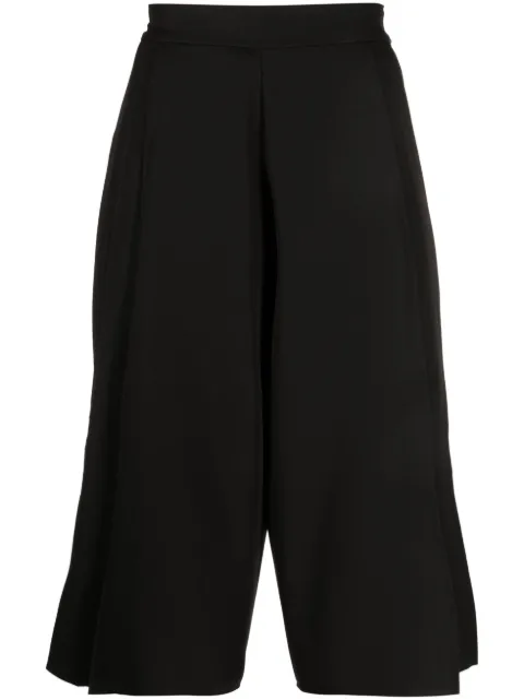 Alchemy wide-leg cropped trousers Black LIA600