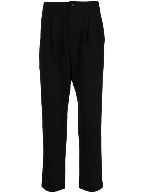 Attachment straight-leg tailored trousers Black AP31014