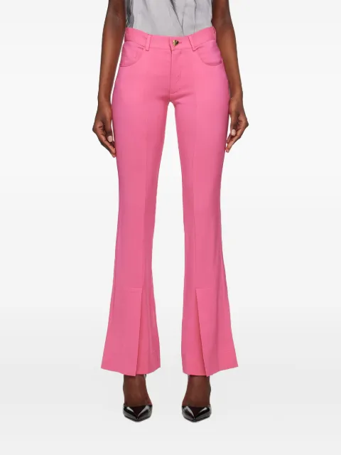 Marco Rambaldi split-cuff trousers Pink PN329SAN