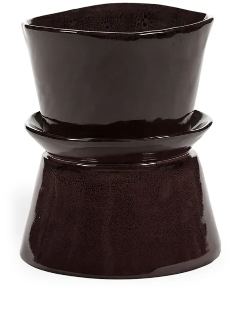 Serax La Mére ceramic serving bowl Black B5123040704
