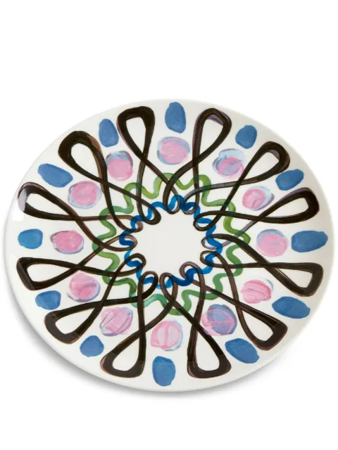1882 Ltd Swirl dinner plate White PS0005