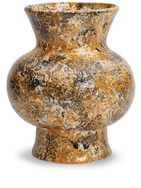 1882 Ltd Jesture Honey ceramic vase (24cm) Brown JHP0001