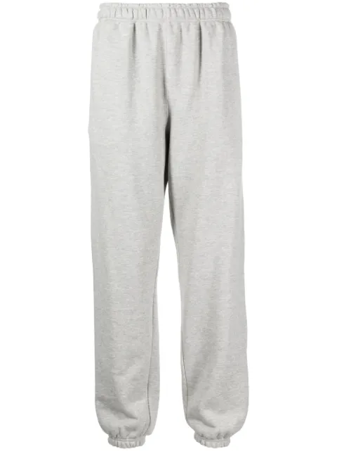 Stance logo-patch cotton track pants Grey ST23SSMJLP002