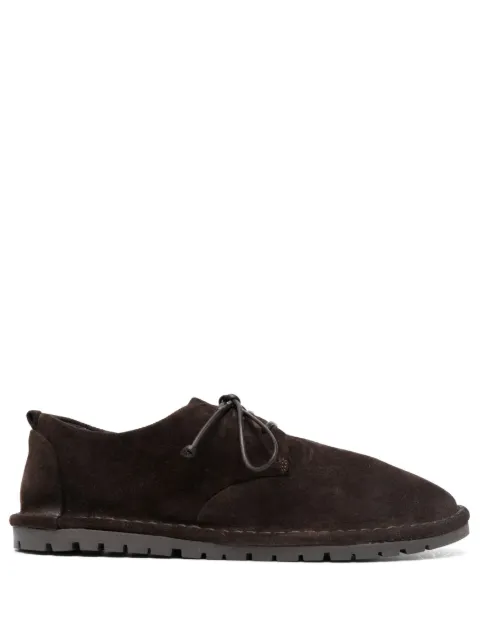 Marsèll Sancrispa suede derby shoes Brown MWG002