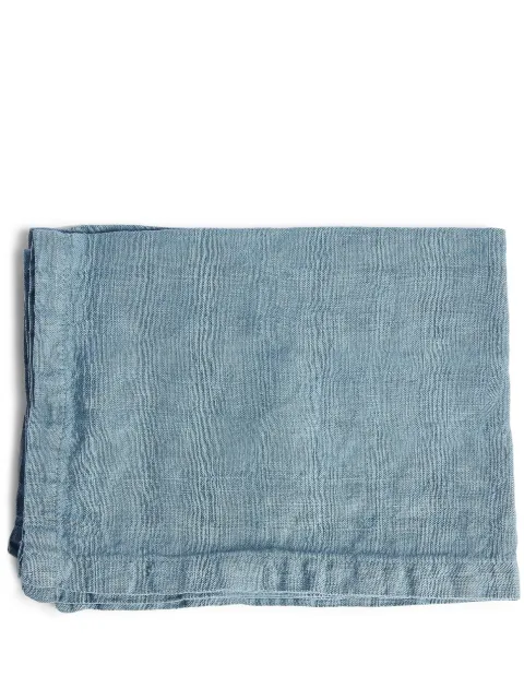 Once Milano tonal-stitching linen placemats (set of 2) Blue 1120400009