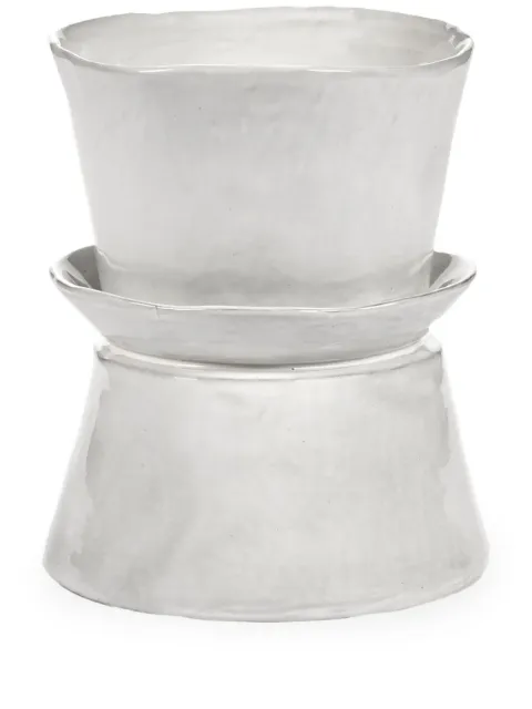 Serax La Mère brushed-finish bowl White B5123040005