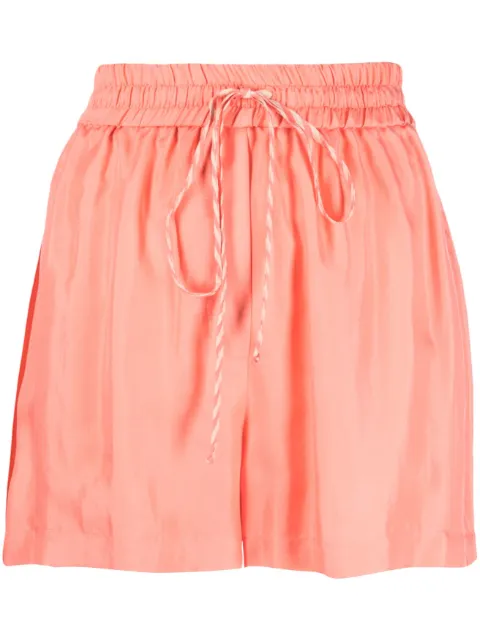 Alysi high-waist short shorts Pink 103160P3234