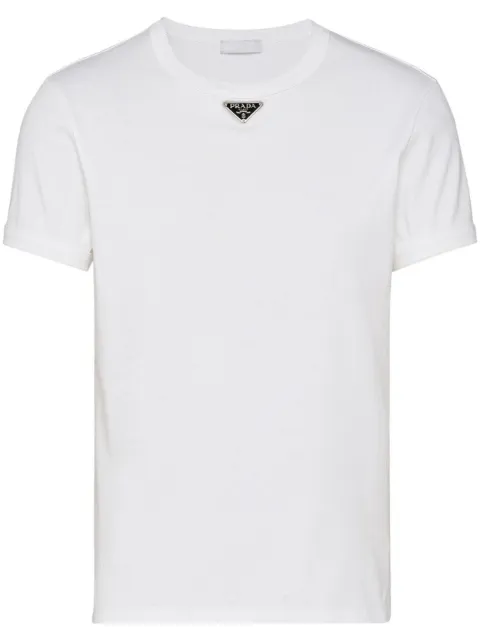 Prada cotton T-shirt White UJN824S22211ZM