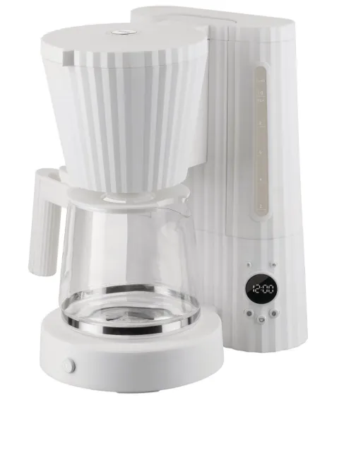 Alessi Plissé filtered coffee machine White MDL14W