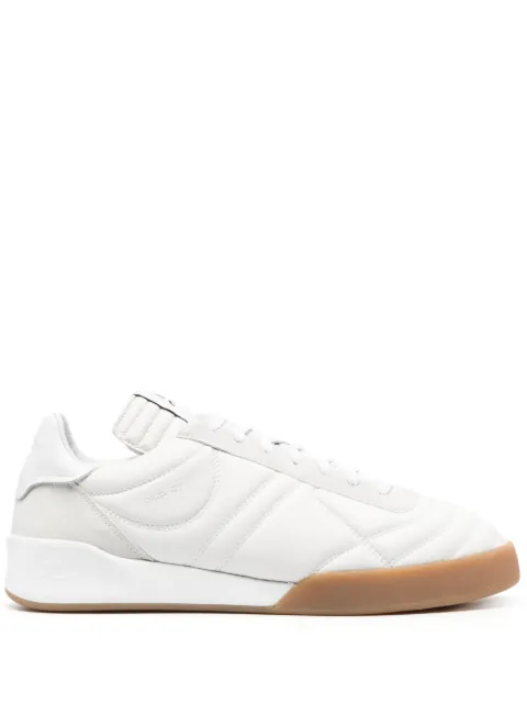 Courrèges low-top leather sneakers White 123SCS077CR0023