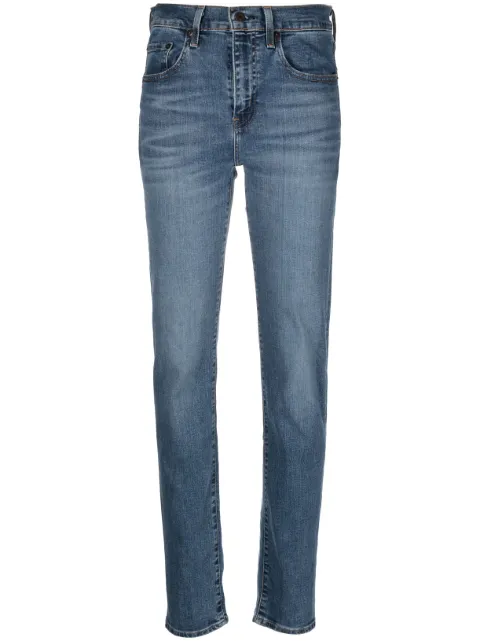 Levi's 724 high-rise slim-fit jeans Blue 18883