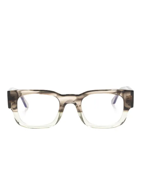 Thierry Lasry Loyalty square-frame glasses Brown LOYALTY