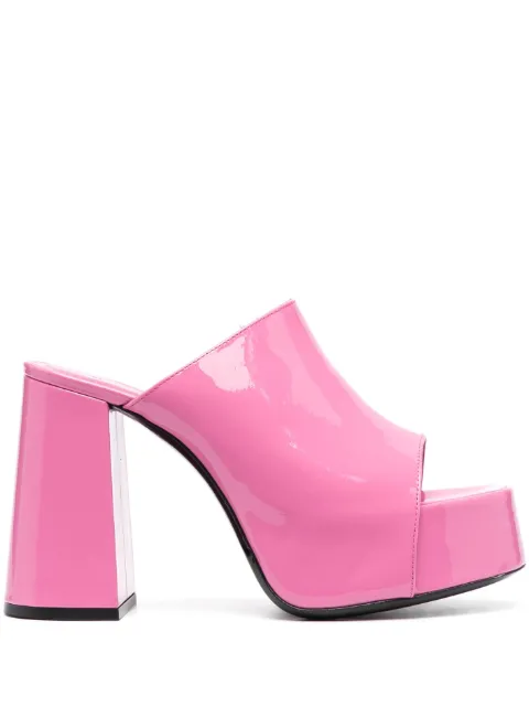 BY FAR Brad 120mm platform sandals Pink 23SSBRAMLPPP