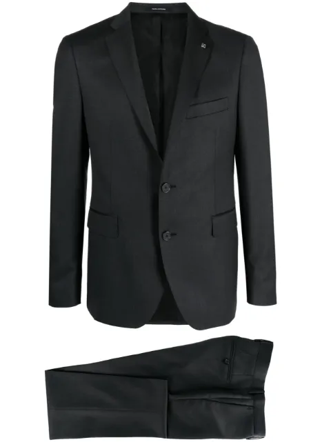 Tagliatore single-breasted buttoned suit Grey 2FBR22B01060001
