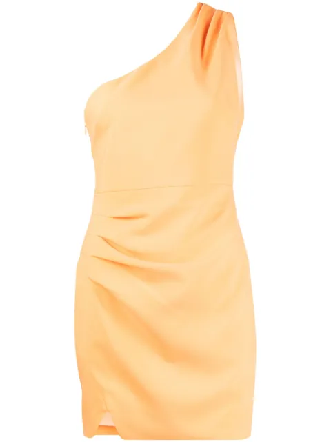 Likely Gonnella one-shoulder mini dress Orange YD2075001LYB