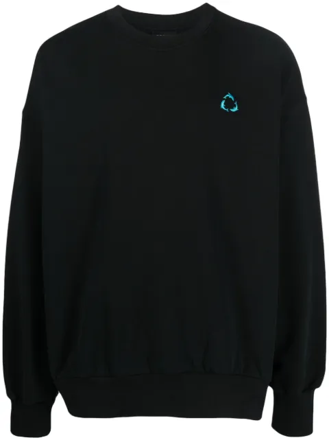 Botter logo-embroidered jumper Black 6014AS003