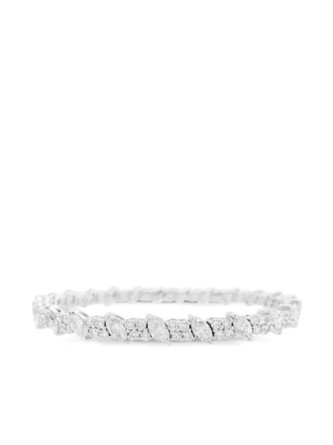 HYT Jewelry 18K white gold diamond bracelet Silver B09HR