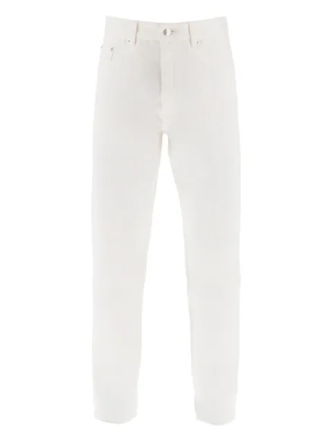 Maison Kitsuné straight-leg jeans White JM01176WW0072