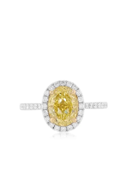 HYT Jewelry diamond ring Silver R997HR