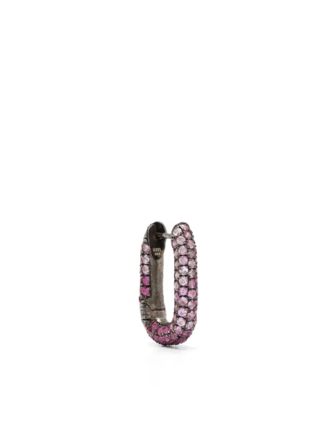 Selim Mouzannar sterling silver sapphire earring Silver LK1120430E23P1