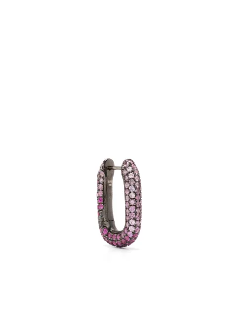 Selim Mouzannar Link pink sapphire single earring Silver LK1120430E27P1