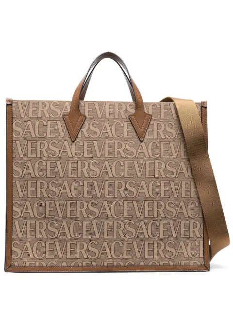 Versace Versace Allover tote bag Neutrals 10089131A07951