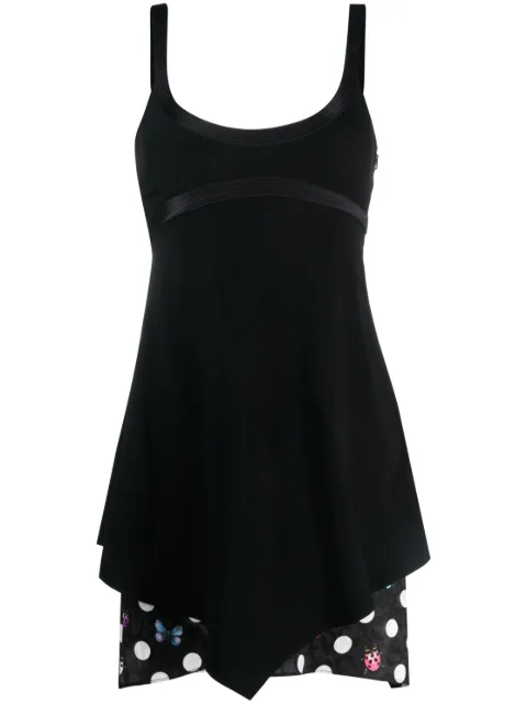 Versace x Dua Lipa Butterflies minidress Black 10105541A08266