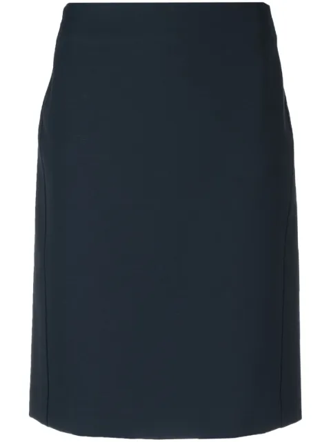 Giorgio Armani Pre-Owned 2000s high-waisted A-line skirt Blue GAR250HF