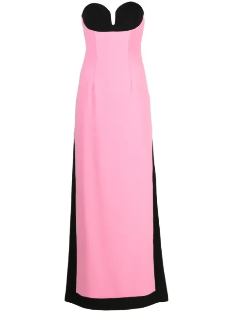 V:PM ATELIER Opal colourblock gown Pink SS2304PB