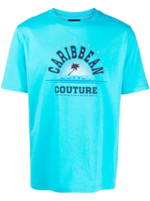 Botter slogan-print organic cotton T-shirt Blue 3019CJ002