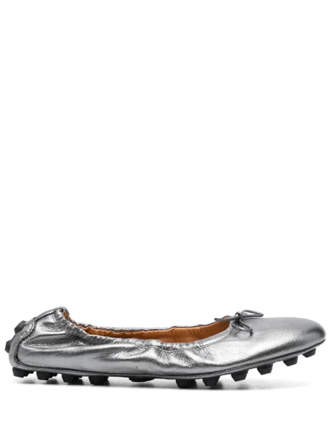 Tod's Gommino ballerina shoes Silver XXW76K0HD20S7H