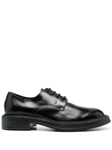 Tod's lace-up leather oxford shoes Black XXM61K00C21SOO