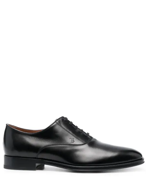 Tod's Francesina leather oxford shoes Black XXM80K00N50MG2
