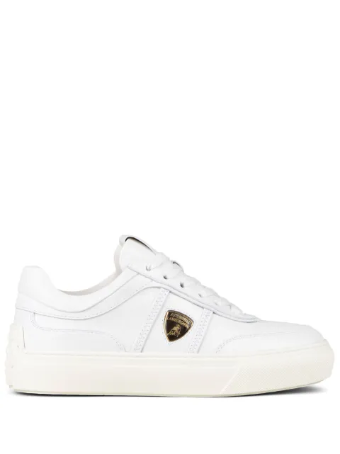Tod's Automobili Lamborghini logo-debossed low-top sneakers White Y5W03E0HI70JUS