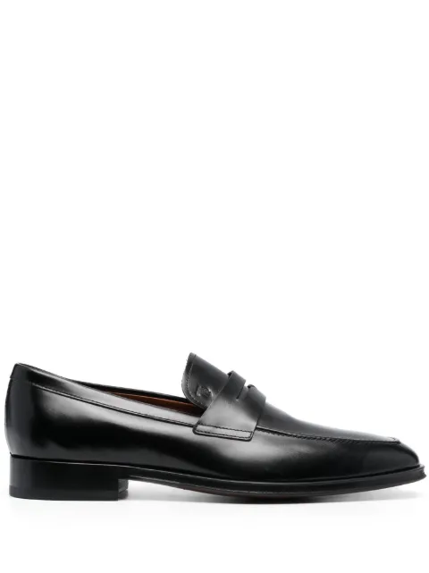 Tod's square-toe high-shine loafers Black XXM80K0GB30MG2