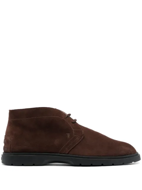 Tod's Desert suede lace-up boots Brown XXM59K00D80RE0